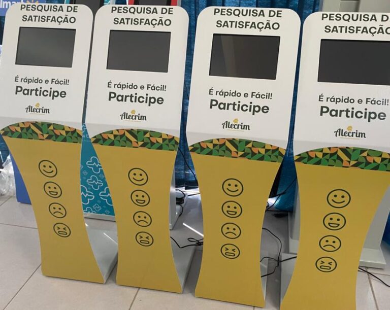 Totem de Pesquisa: A satisfação do cliente importa!