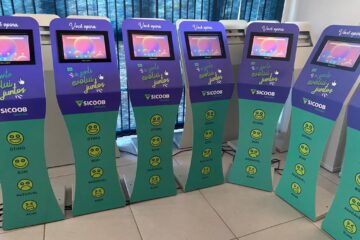 totem de pesquisa de satisfação