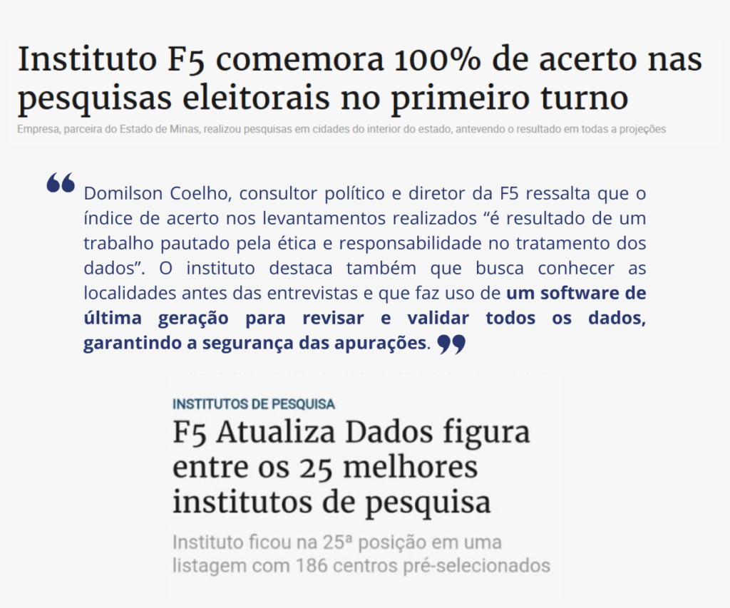 O Sistema M2M entrega confiabilidade em pesquisa eleitoral